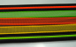 Beißwurst  Feuerwehrschlauch Neon-Extrem 26 x 5,5 cm mit Squeaker, 2 Schlaufen