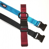 Experience Halsband L-XL, extra breit 40mm mit Neopren, blau